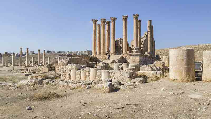 243 - Jordania - Jerash - templo de Artemisa
